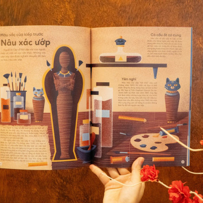 Sách - Những màu sắc làm nên lịch sử - Màu sắc đã định hình nền văn minh nhân loại như thế nào? - Đinh Tị Books