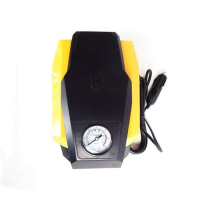 Bơm Xe Ô Tô - Bơm Lốp Ô Tô  1 Xi Lanh Có Đèn Phù Hợp Xe 4-7, Xe Tải Loại Nhỏ 1 Tấn