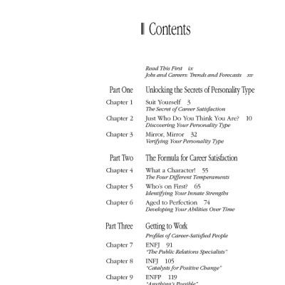 Do What You Are: Discover The Perfect Career For You Through The Secrets Of Personality Type