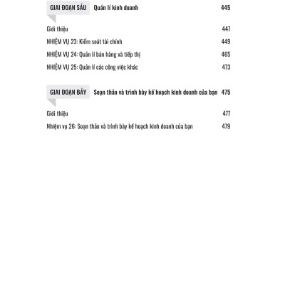 Sổ Tay Kế Hoạch Kinh Doanh