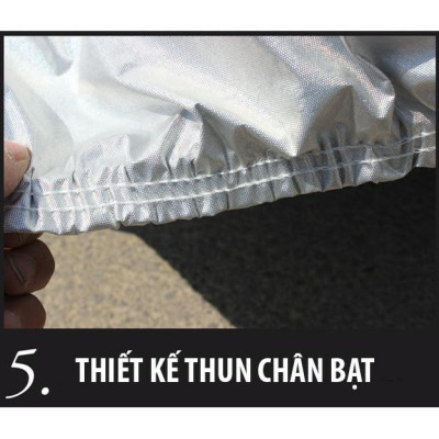 Bạt Phủ Xe Ô Tô 7 chỗ Tráng Nhôm Cao Cấp