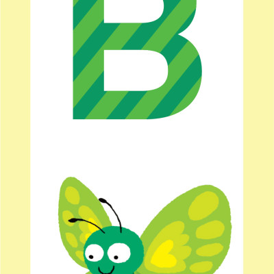 Chữ cái Tiếng Anh 1 - Thẻ Học Thông Minh Cho Bé Vào Lớp 1: 26 Chữ Cái