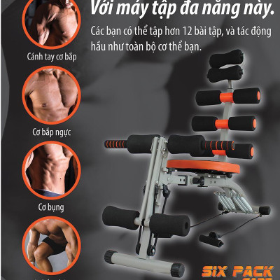 Máy Tập Cơ Bụng Đa Năng,Máy Tập Cơ Bụng Đa Năng Tập Bụng, Lưng, Eo Tại Nhà Gấp Gọn Tiện Lợi Tập Được Nhiều Động Tác Khác Nhau (hàng nhập khẩu)