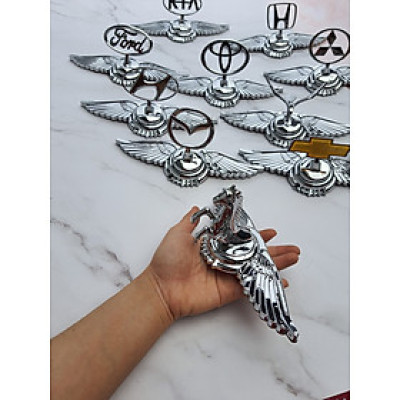 Logo cánh chim 3D cao cấp gắn capo ô tô