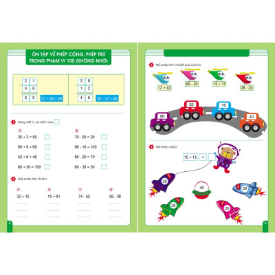 Sách - Rèn Kĩ Năng Cộng Trừ Trong Phạm Vi 100