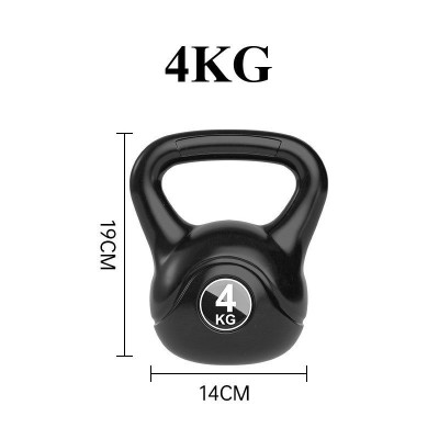 Tạ Bình Vôi 4kg, Tạ Quai Xách Vỏ Nhựa PE Bọc Bê Tông Chống Ồn,Mang đến cho bạn cơ thể khỏe mạnh hơn Dành Cho Nam Nữ