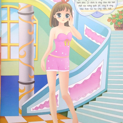 Dán Hình Trang Phục Công Chúa Tuyệt Đỉnh - Công Chúa Cuốn Hút