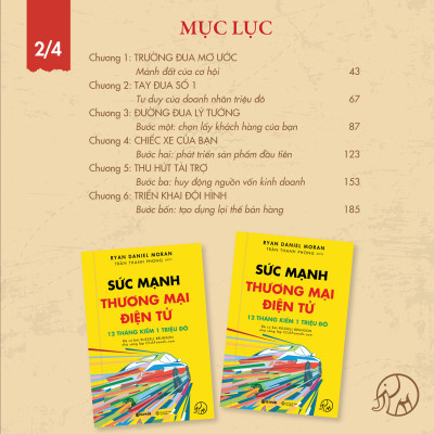 Trọn Bộ 4 Quyển Sách Trên Lưng Khổng Tượng - Kinh Doanh Online Trên Sàn Thương Mại Điện Tử - Khởi Nghiệp Với Bán Hàng Qua Mạng và Nhãn Hàng Riêng