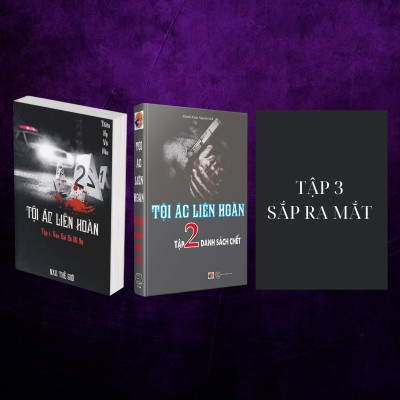 combo bộ sách Tội Ác Liên Hoàn 2 tập