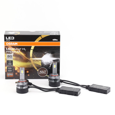 Combo 2 Bóng Đèn Led HL Premium Next Level OSRAM Dùng Cho Xe ô Tô Xe Máy Chân H1 H4 H19 H7 H11 HB3 HB4 HIR2 - Nhập Khẩu Chính Hãng