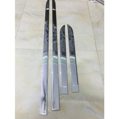 Bộ 4 miếng nẹp sườn HUYNDAI ACCENT 2008-2021 mẫu nhựa mạ crom cao cấp chuẩn phom