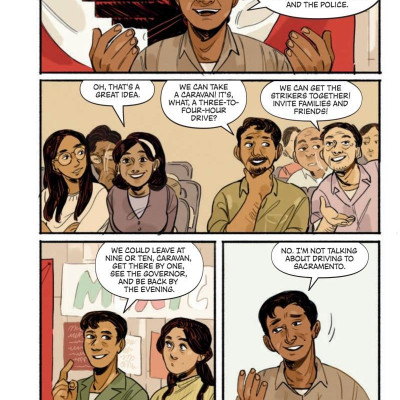 Who Was The Voice Of The People?: Cesar Chavez: A Who HQ Graphic Novel