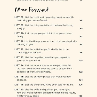 52 Lists For Calm: Journaling Inspiration For Soothing Anxiety And Creating A Peaceful Life