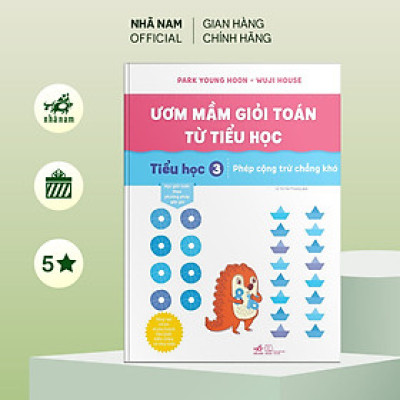 Sách - Bộ Ươm mầm giỏi toán từ tiểu học (06 cuốn lẻ) - Nhã Nam Official