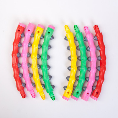 Vòng Lắc Eo Giảm Mỡ Bụng, Tháo Rời Mang Đi Tiện Lợi, Vòng Lắc Eo Thon Massage Bụng, Màu Ngẫu Nhiên