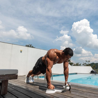 Dụng cụ tập plank cơ bụng Máy tập cơ bụng giảm mỡ bụng gym tại nhà - Hãng miDoctor