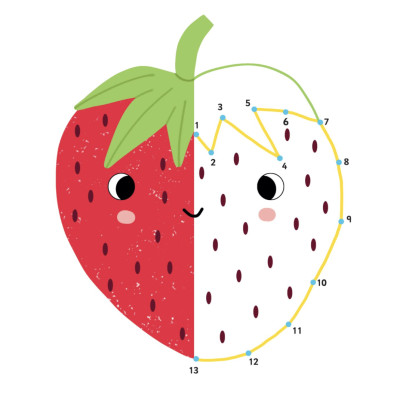  25++ Hoạt Động Rèn Luyện Trí Sáng Tạo Và Tư Duy Cho Trẻ - Nối Số Và Tô Màu