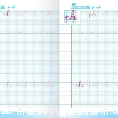 Sách combo - VỞ THỰC HÀNH TẬP TÔ - TẬP VIẾT TRỌN BỘ - tích hợp Video Hướng dẫn