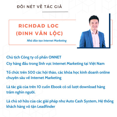 Sách Làm chủ 12 nguồn thu nhập với Canva cùng Richdad Lộc kèm khóa học online