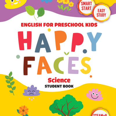 Sách Tiếng Anh mẫu giáo cho trẻ từ 5 đến 6 tuổi Happy Faces Level C (bộ 3 môn)