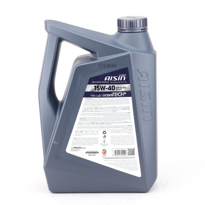 Dầu Nhớt Bán Tổng Hợp AISIN Econtech+ CI4/SL 15W40 4 Lít ECSI1544P - Nhập Khẩu Chính Hãng