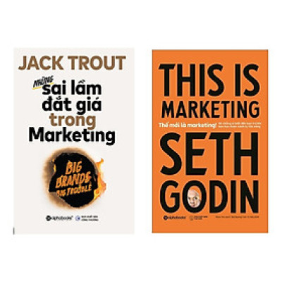 Combo Sách Marketing: Những Sai Lầm Đắt Giá Trong Marketing + Thế Mới là Marketing