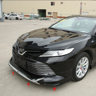 Ốp cản trước dành cho xe Toyota Camry 2019 mạ Crom cao cấp