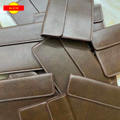 Ví Da đựng giấy tờ Ô Tô MR,ÔTÔ - Chuyên đựng giấy đăng kiểm, đăng kí xe - Chất liệu da sang trọng 3 ngăn tiện lợi VDK001