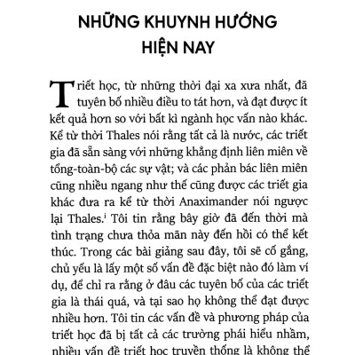 Tri Thức Của Chúng Ta Về Ngoại Giới