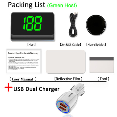 HUD Hiển Thị Tốc Độ Trên Kính Lái Ô Tô G30 - GPS Cắm Cổng USB | Màn Hình Rõ Nét, Tương Thích Mọi Dòng Xe