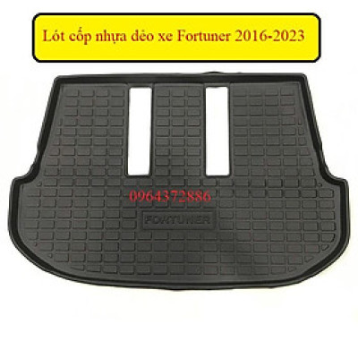 Lót cốp nhựa dẻo xe Fortuner 2016-2023 vừa khít xe