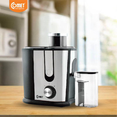 Máy ép trái cây Comet CM9838 công suất 400W – ép nhanh, lọc bã riêng, dung tích 0.5L – Hàng chính hãng, bảo hành 12 tháng