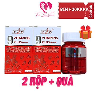 [Combo 2 Hộp] Tăng Cân Vitamin Plus+++ TP Thái Lan 100 Viên, Hỗ Trợ Cải Thiện Cân Nặng, Ăn Ngon, Ngủ Ngon