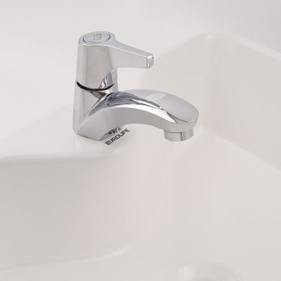 Vòi Lavabo lạnh Eurolife EL-114 (Trắng bạc)