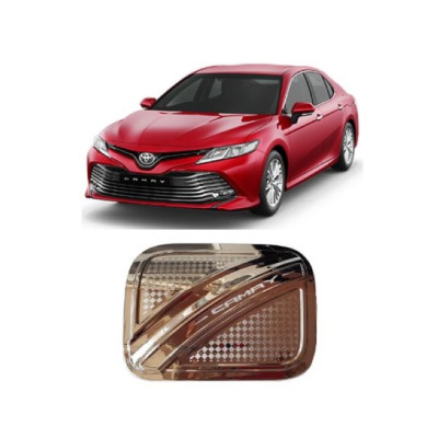 ỐP NẮP BÌNH XĂNG MẠ CROM XE TOYOTA CAMRY 2019