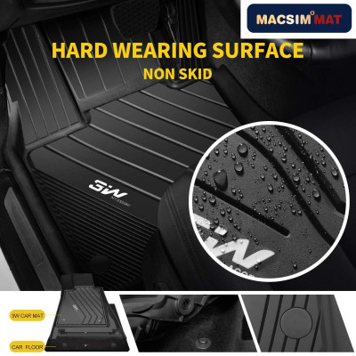 Thảm lót sàn xe ô tô BMW 2 series 2018- nhãn hiệu Macsim 3W - chất liệu nhựa TPE đúc khuôn cao cấp - màu đen