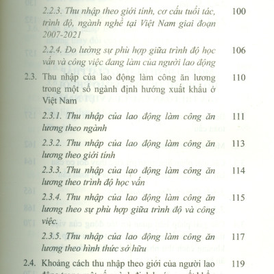 Thay Đổi Cơ Cấu Việc Làm Và Thu Nhập Của Lao Động Việt Nam Trong Bối Cảnh Tham Gia Vào Chuỗi Giá Trị Toàn Cầu (Sách chuyên khảo) - TS. Phạm Minh Thái (Chủ biên)