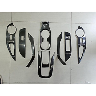 Ốp nội thất vân Carbon dành cho xe Toyota Cross 2020 2021-9 chi tiết