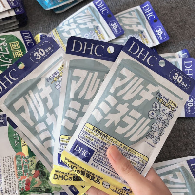 Thực phẩm bảo vệ sức khỏe Viên uống khoáng tổng hợp DHC Multi Minerals 30 ngày ( hàng chính hãng, có tem phụ )