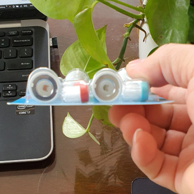 Bộ 4 đầu đánh răng điện trẻ em HX-6034 cho máy Philips Sonicare HX3, HX6, HX7, HX8, HX9, R, FlexCare +, FlexCare, HealthyWhite, HydroClean, EasyClean, DiamondClean