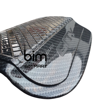 Ốp Nắp Bình Xăng Dành Cho Xe Honda City 2021 Vân Carbon Cao Cấp