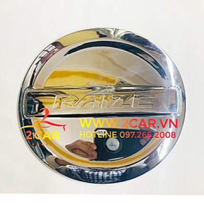 Ốp nắp bình xăng xe Toyota Raize đời 2021 - 2022 mạ crom cao cấp