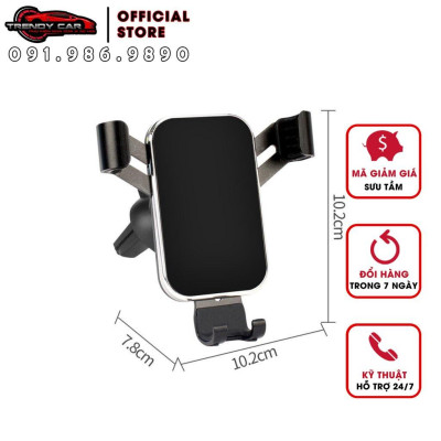 Giá Đỡ Kẹp Điện Thoại Cho Xe ô tô Toyota Vios kẹp đứng điện thoại trên Xe Ô Tô Cao Cấp Trên xoay 360 độ Chính Hãng