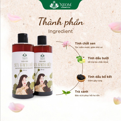 Dầu Gội Sen Bách Diệp Dầu Gội Kích Mọc Tóc Giảm Gãy Rụng