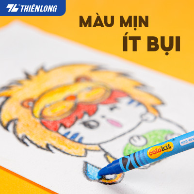 Bút sáp màu Thiên Long Colokit CR-C016 - 12 màu