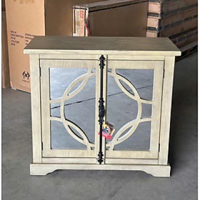 Tủ bếp, tủ trang trí 2 cánh mở SM15CT Tundo KT Ngang 102 x Sâu 46 x Cao 91 / cm