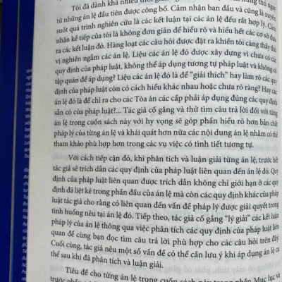 Án Lệ Việt Nam- Phân Tích và Luận Giải tập 1: Từ án lệ số 1 đến án lệ số 43
