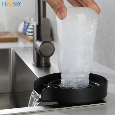 Vòi phun rửa ly cốc tự động inox 304 sơn đen Hobby home decor VRLD