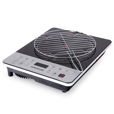 Bếp Hồng Ngoại Cảm Ứng Sunhouse SHD6005 (Kèm Vỉ Nướng) - Hàng chính hãng