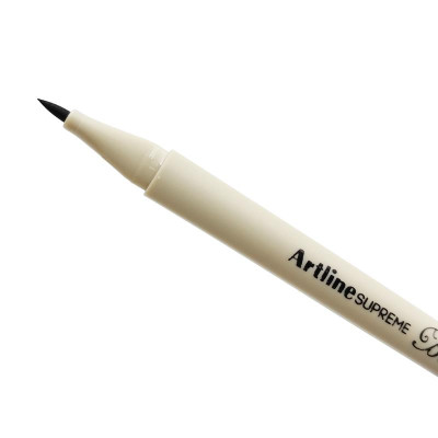 Bút Lông Đầu Cọ Artline Supreme Brush Pen EPFS-F - Màu Đen